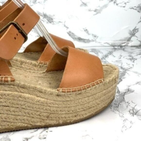 Soludos Platform Tan Espadrilles size 8.5 - Picture 7 of 12